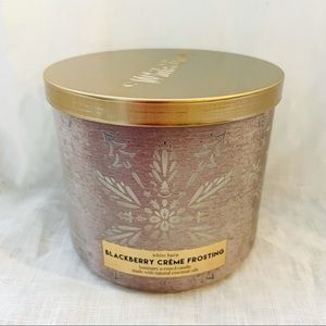 Bath and body works Blackberry Creme Frosting candle